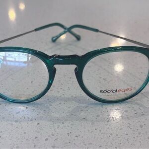 EMERALD GREEN UNISEX EYEGLASSES